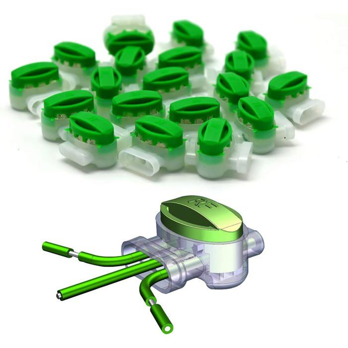 Lot De 4 Connecteurs Downrigger Pour Pêche à La Traîne - En Plastique Et Acier Inox, Longueur 12.3 Cm