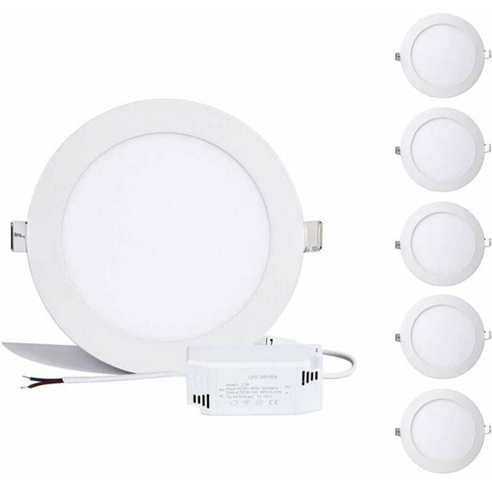 Spot LED rond 12W, encastrable 6000K, 960 lumen A+ - Cdiscount Maison