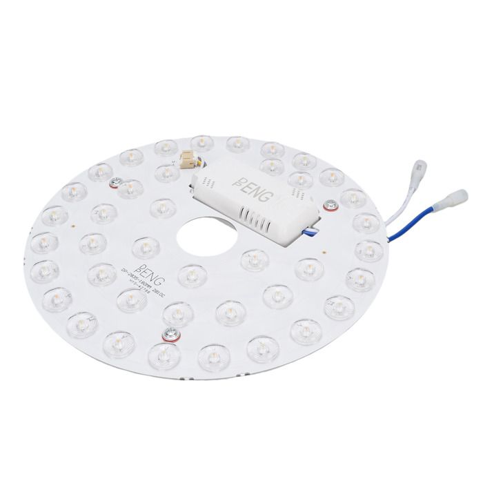 Kit déclairage de ventilateur de plafond LED 71 pouces 18W rénovation magnétique à intensité avec 3CCT 3000K/4200K/6500K