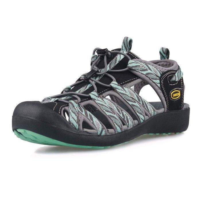 Sandales sportives GRITION modèle randonnée femme été bleu 40 EU tige séchage rapide respirante protection orteils double