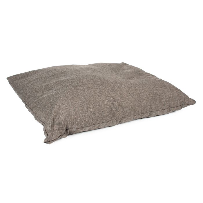 Coussin pour chien Duvoplus Textura Eco - brun - Marron - 60x40x6 cm