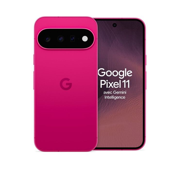 Smartphone Google Pixel 11 6.3 OLED 5G Double SIM 256 Go Fuchsia