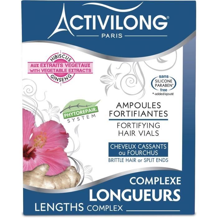 Activilong Complexe Longueurs Ampoules Fortifiantes aux Extraits ...