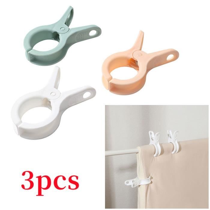 Pinces à Linge MONOBLOCK - Lot De 20, Solides Et Sans Métal, Multicolores