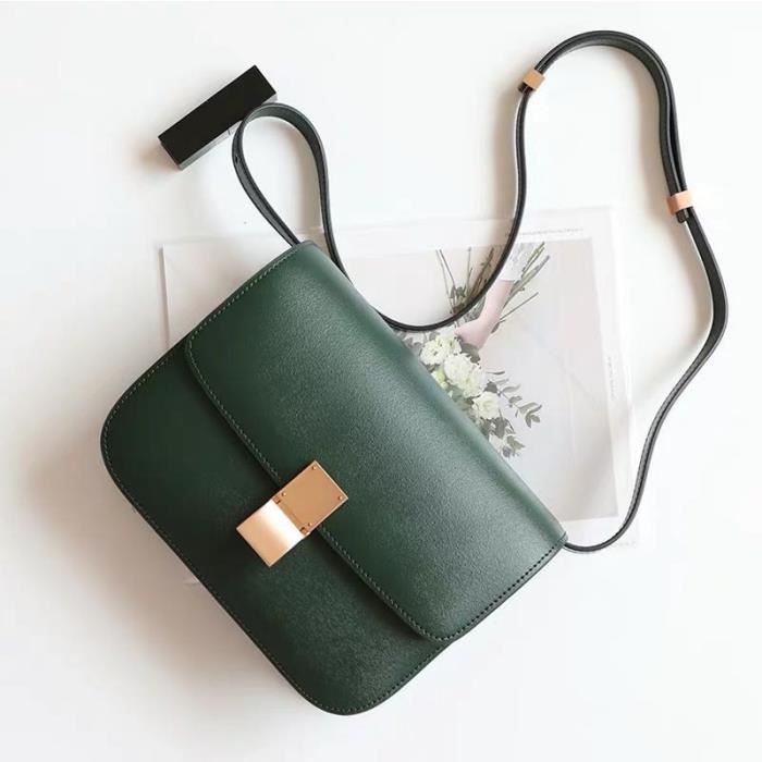 Sac a main 2025 femme vert foncé