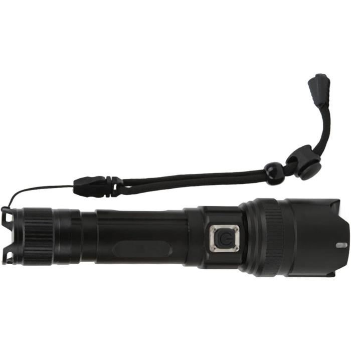 Lanterne De Camping Télescopique - Lampe Torche Pliable Lumière Réglable Avec Crochet - Survie Extérieur