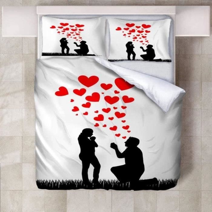 Parure De Lit Poufsouffle Housse De Couette Impression 3D Harry Potter Housse De Couette Ensembles De Literie Microfibre Housse De Couette Avec Taies D'oreiller Pour Garçons Filles 220X240cm