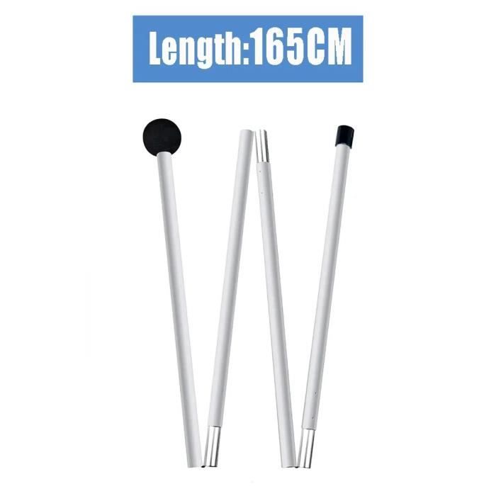 Support de Tente - Umisu - Lot de 2 - Aluminium Télescopique 2 .3m