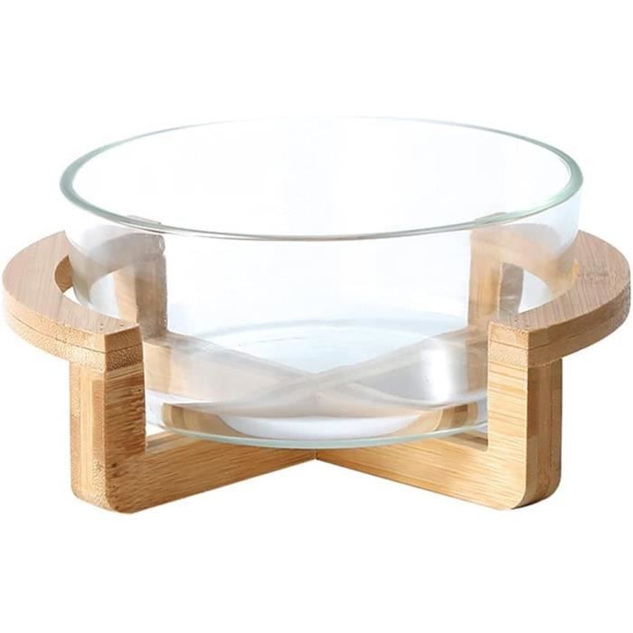Verre à Vin Et Bol Refroidisseur à Glace - Set De Service Pour Caviar, Cocktails, Crevettes, 10.4x10.4x9.6 Cm