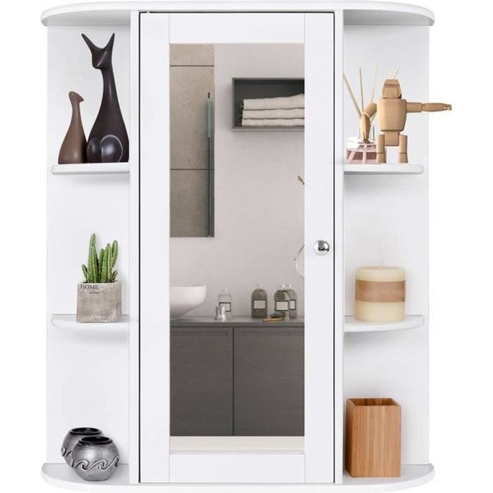 Meuble Salle De Bain Mural Armoire De Toilette Meuble De