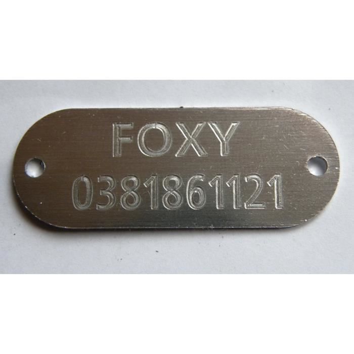 Plaque Medaille Gravee Argentee Collier Chien Chat Personnalisee Cdiscount Plaque Medaille Gravee Argentee Collier Chien Chat Personnalisee Cdiscount