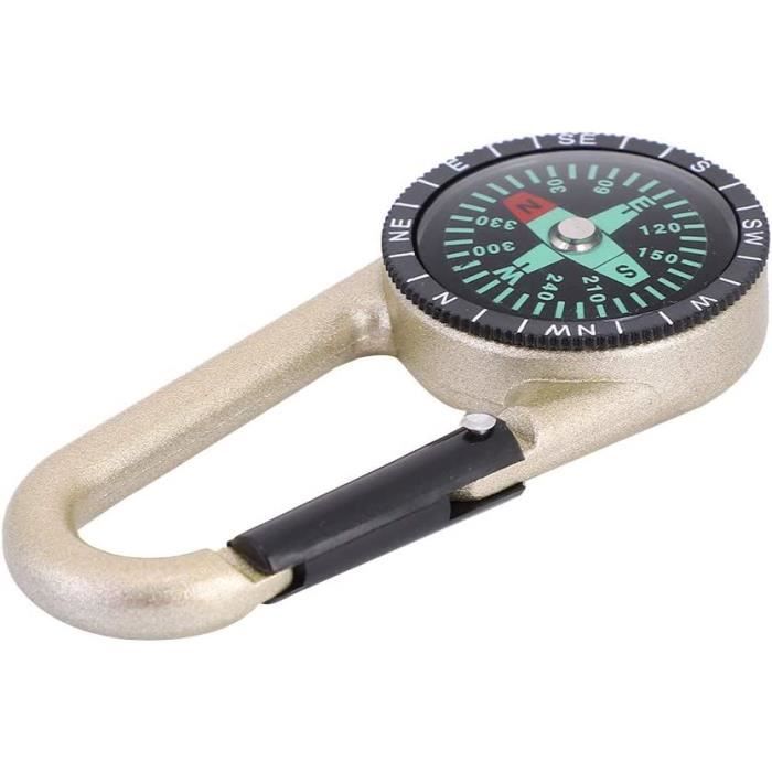 Porte-clés Boussole, Boussole De Camping , Camping Pour L'escalade En