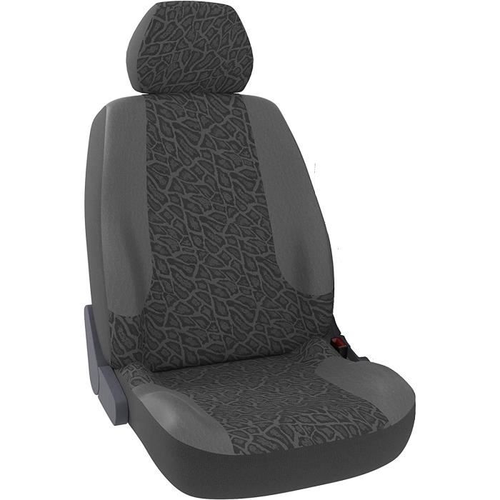 Housse De Siège Avant En Simili Cuir Gris Pour Chevrolet/GMC 1995-1999 (Silverado, Tahoe, Suburban, Yukon, Sierra) - Remplacement Direct !