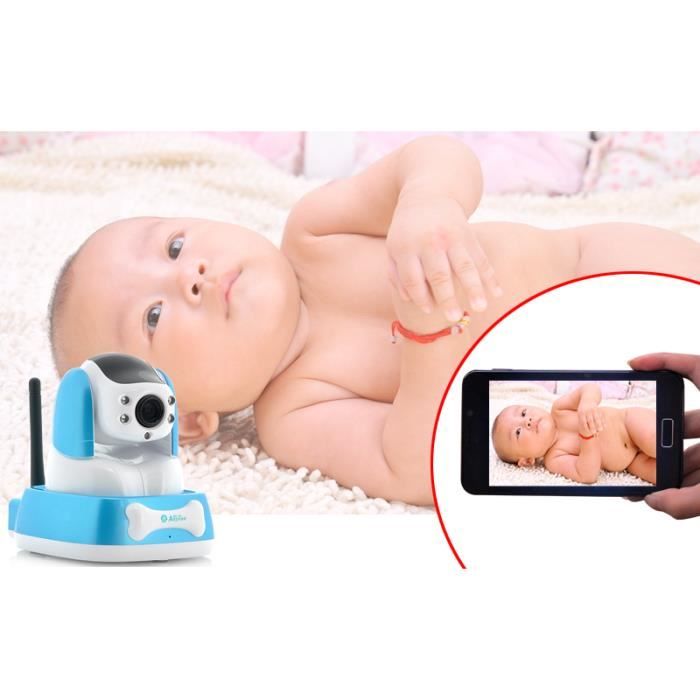 Camera Babyphone Bleu Compatible Smartphone Achat Vente Ecoute Bebe Cdiscount