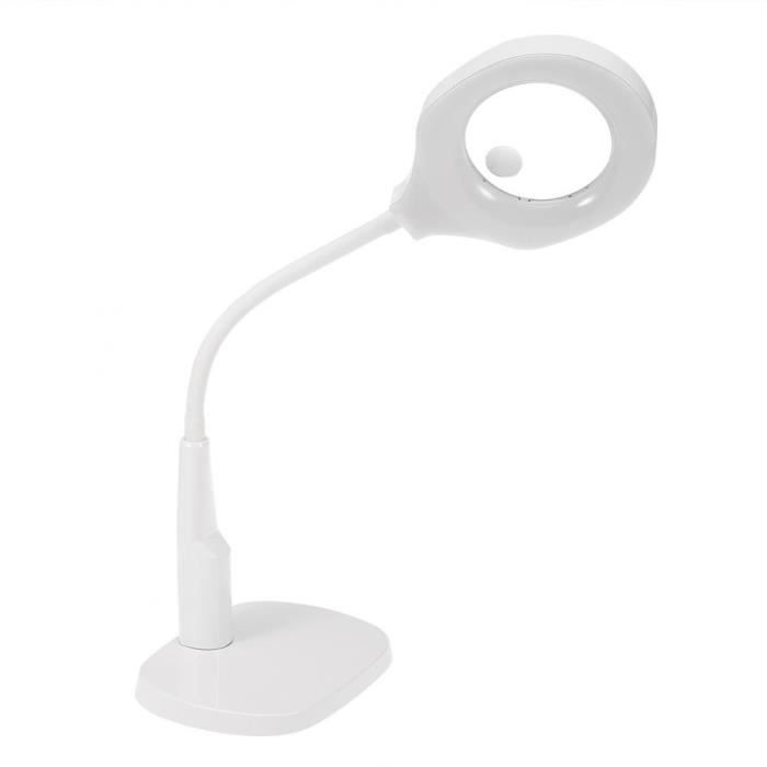 Loupes 5x 12x Lampe Loupe Pince Table Cosmétiques Tatouage Manucure