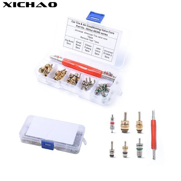 Kit Complet De 242 Outils Pour Valves De Climatisation Auto R134a - Tout Pour L'entretien Et La Réparation