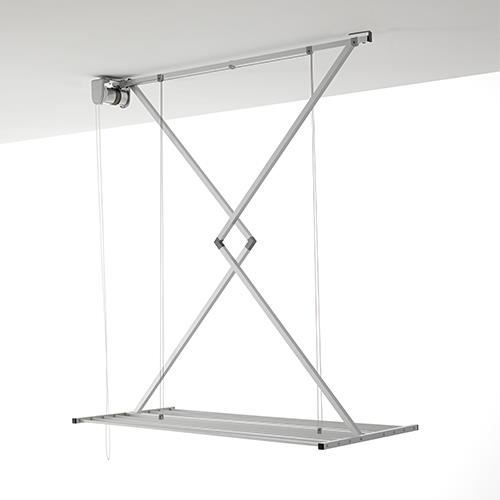 Étendoir Au Plafond - Rétractable et Repliable - Séchoir Vertical en  Aluminium et Acier - Foxydry Mini 150 - Cdiscount Maison