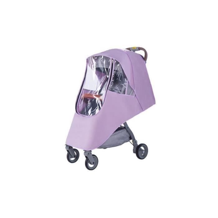 WH Habillage Pluie Universel de Hiver Poussettes Violet Housse de