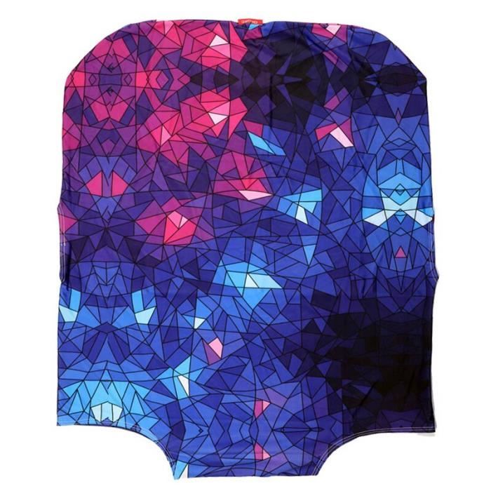 Housse élastique Pour Valise – Protection Contre Rayures Et Saletés – Taille S M L XL – Lavable, Avec Ouvertures Poignées – Design Coloré