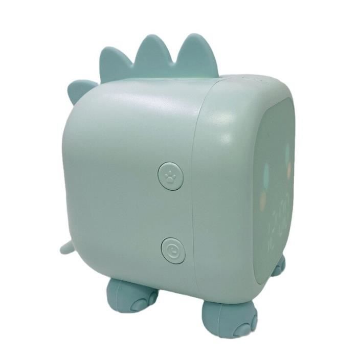 WE Radio Réveil Lumineux Lampe de Chevet Réveil Lumière LED Tactile Contrôle Sunrise, Sunset, Snooze, 6 Sons Naturels, 7 Couleurs, 10 Niveaux de Luminosité pour Bébé Enfant Adult avec Adaptateur - Radio