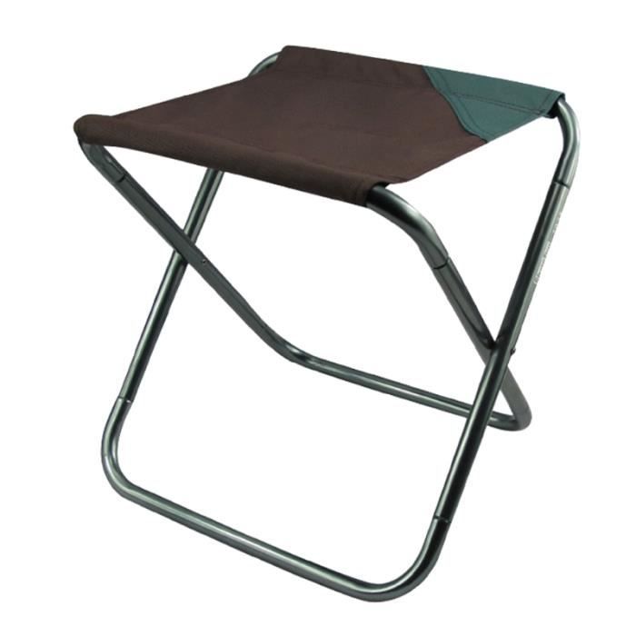 Tabouret De Chasse Pliant – Léger, Portable – Support 100 Kg – Pour Pêche, Randonnée, BBQ – Noir, Avec Sac