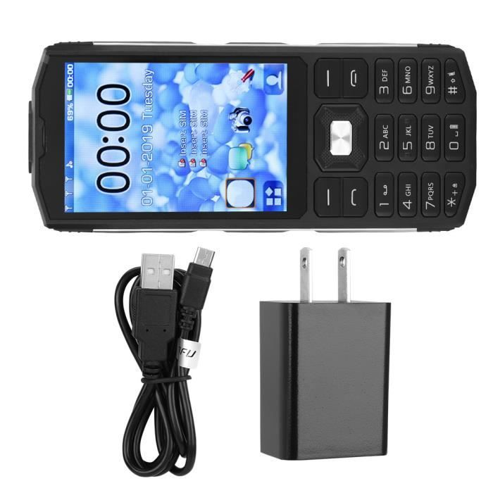 Téléphone portable pour personnes âgées HURRISE - écran 2,8 pouces