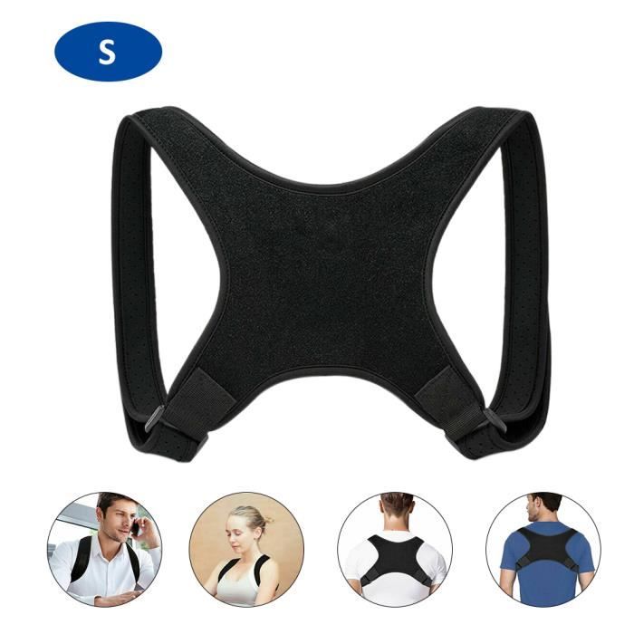 Posture Corrector Femmes Hommes Réglable Épaule Brace Back Support Strap Ceinture-3