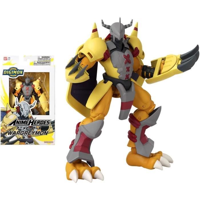 BANDAI ANIME HEROES - DIGIMON WARGREYMON 17 CM