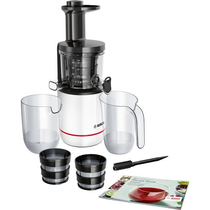 BOSCH MESM500W VITA EXTRACT Extracteur de jus - Blanc/Chrome