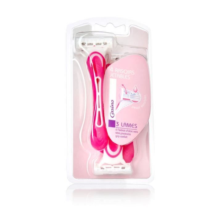 Rasoirs jetables femme
