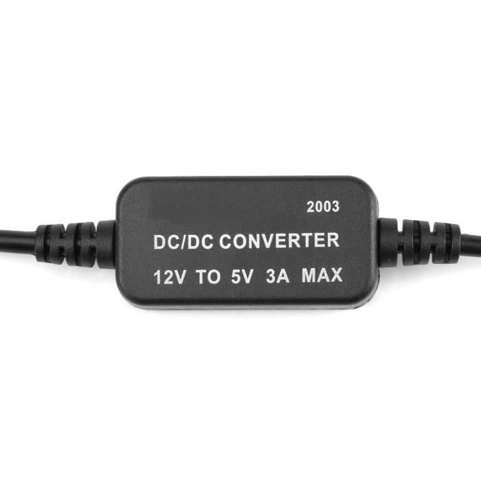 Cikonielf Convertisseur 12V à 5V Convertisseur USB abaisseur, DCDC 12V — free download