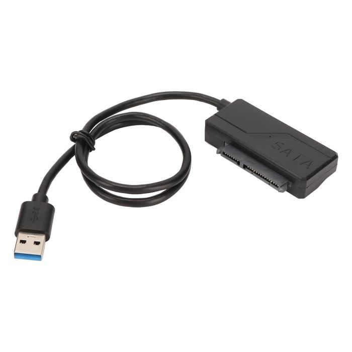 Adaptateur Hub 4 ports USB 3.0 multiprise USB pour pc/clé usb/disque dur  externe Phonillico®