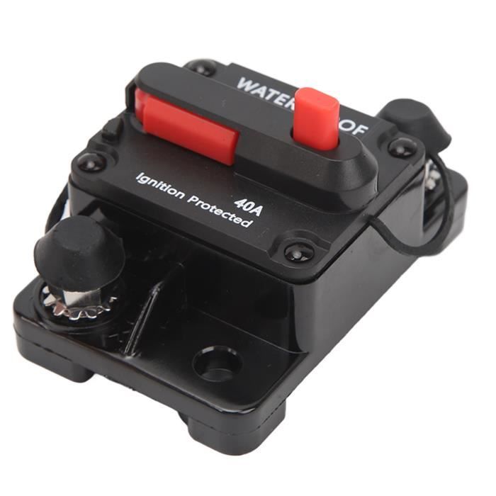 120A - Disjoncteur étanche, Fusible de Cristal, 12-48V DC, Voiture