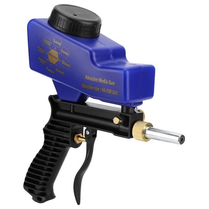 Pistolet De Sablage Pneumatique 700 Ml – Nettoyage, Dérouillage, Polissage Métal