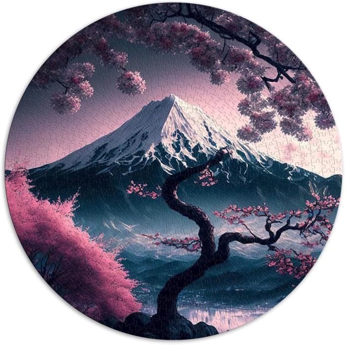 Puzzle Pour Adultes Dragon Japonais Cerise Puzzles 500 Pièces Puzzle En