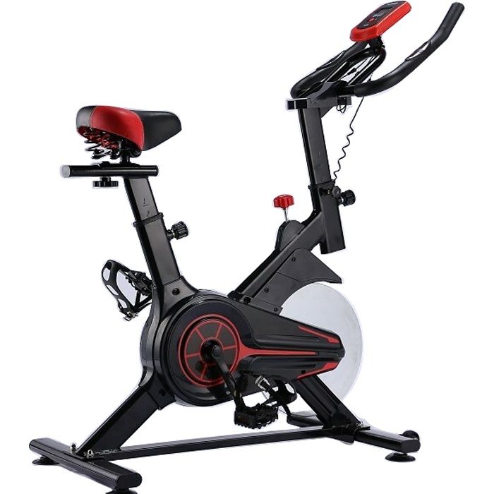 Vélo d'appartement Spinning Bike OFITNESS - 5 fonctions - Noir