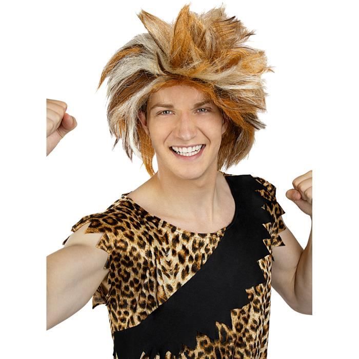 Perruque des cavernes FUNIDELIA pour femme et homme Accessoire pour d guisement Halloween carnaval et f tes