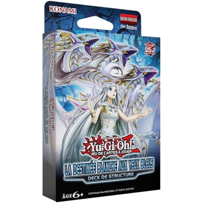Carte à collectionner Konami Deck de structure Yu Gi Oh! La Destinée aux yeux bleues