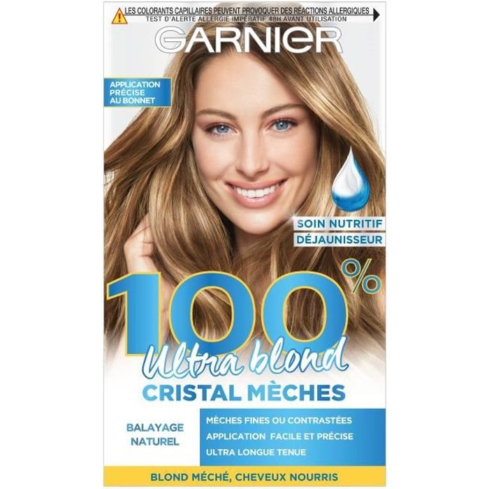 Garnier Coloration 100 Ultra Blond Cristal Meches Achat Vente Coloration Garnier Coloration Bld 3418560 Cdiscount