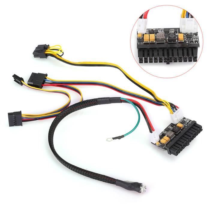 Câble Adaptateur ATX 24 Broches Vers 16 Broches - 30 Cm De Long - Pour Alimentation PC