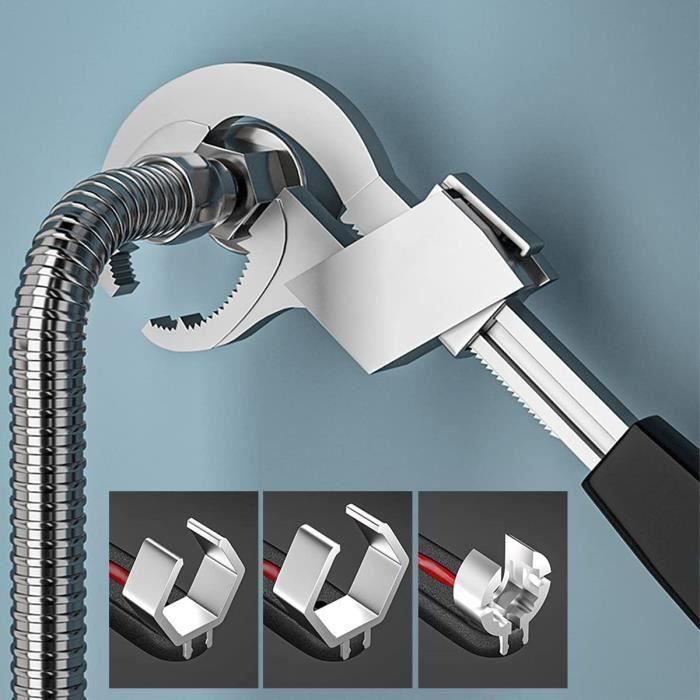 Clé à Écrou De Robinet WANDGU - Kit 5 Tailles 8-12 Mm En Acier - Pour Plomberie Et Bricolage