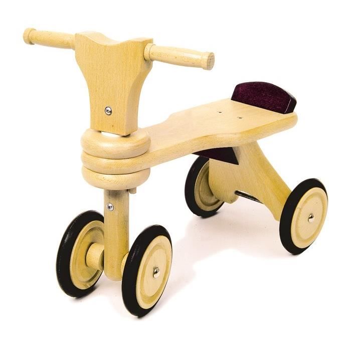 Draisienne bois 4 roues outlet