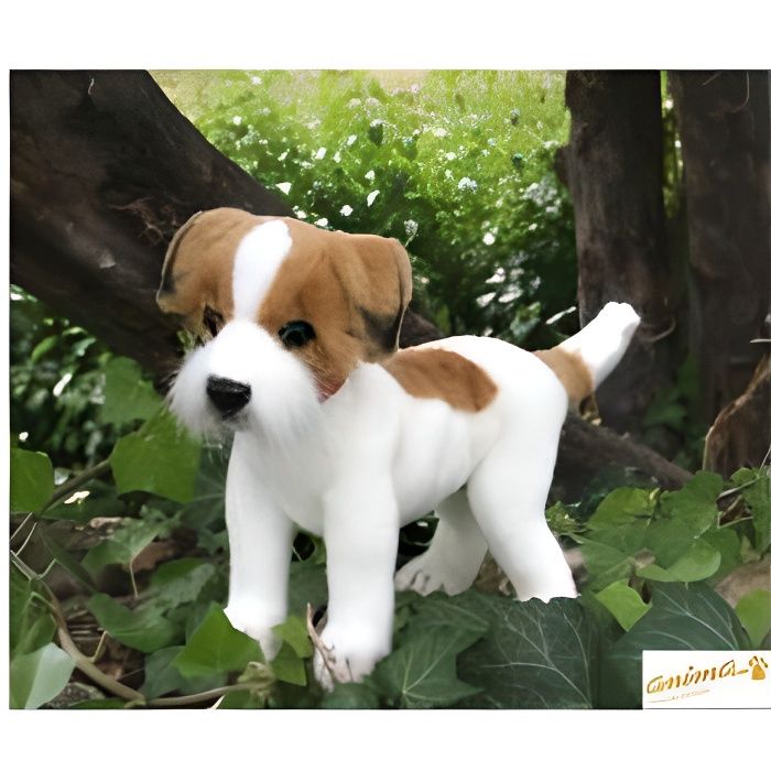 Peluche Jack Russell 30cm HANSA Blanc Mixte Preferable 3 ans Enfant Cdiscount Jeux Jouets