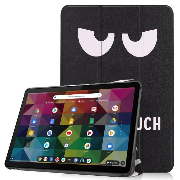 Etui pour Lenovo Chromebook Duet Coque Tablette Housse de Protection avec Support Ultra Fine PU Cuir Ab3 Cdiscount Informatique