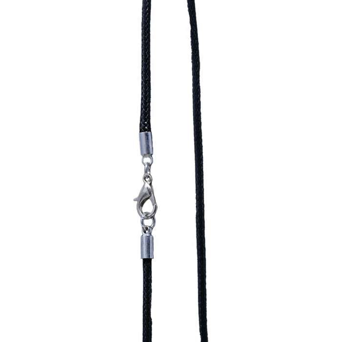 Cordon cuir - 35 cm Noir