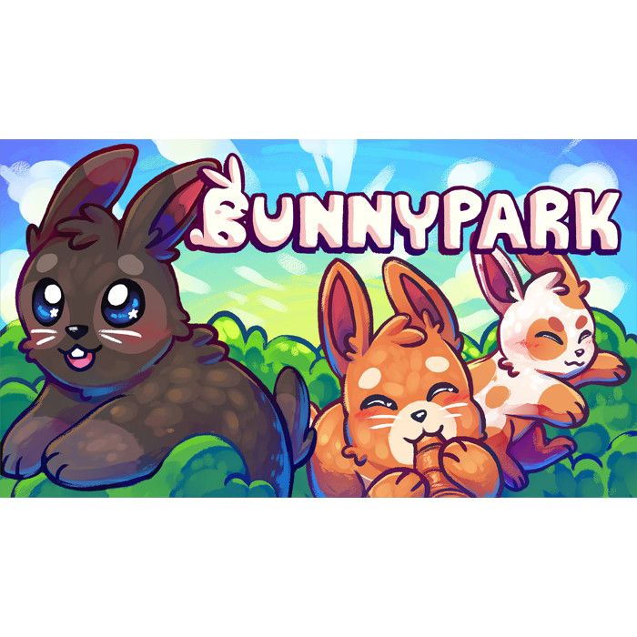 Jeu PS4 - Bunny Park - Gérez votre parc à lapins - Améliorez et décorez - Confortable et mignon