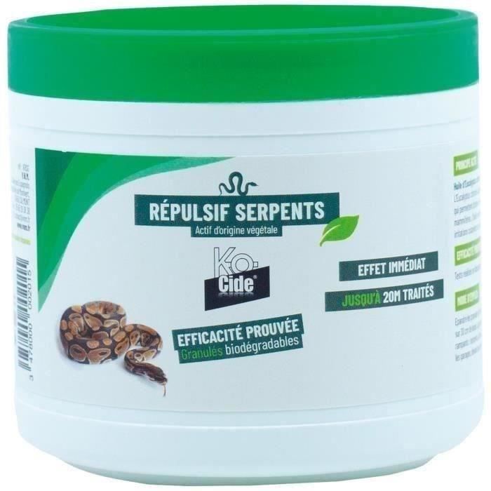 K-OCIDE Répulsif granulé Bio source - 350 g - Pour serpent