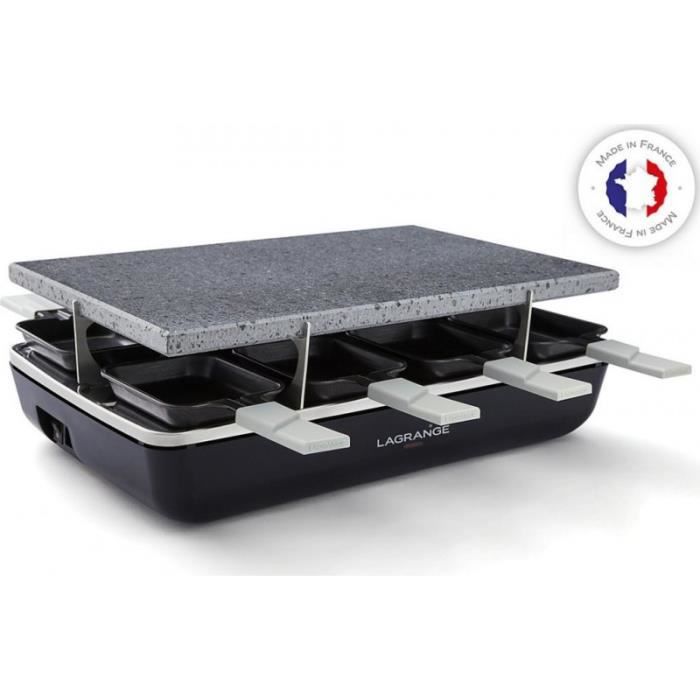 Appareil À Raclette Et Pierre À Griller 8 Personnes Elément 179201 Lagrange Carton - vue 5