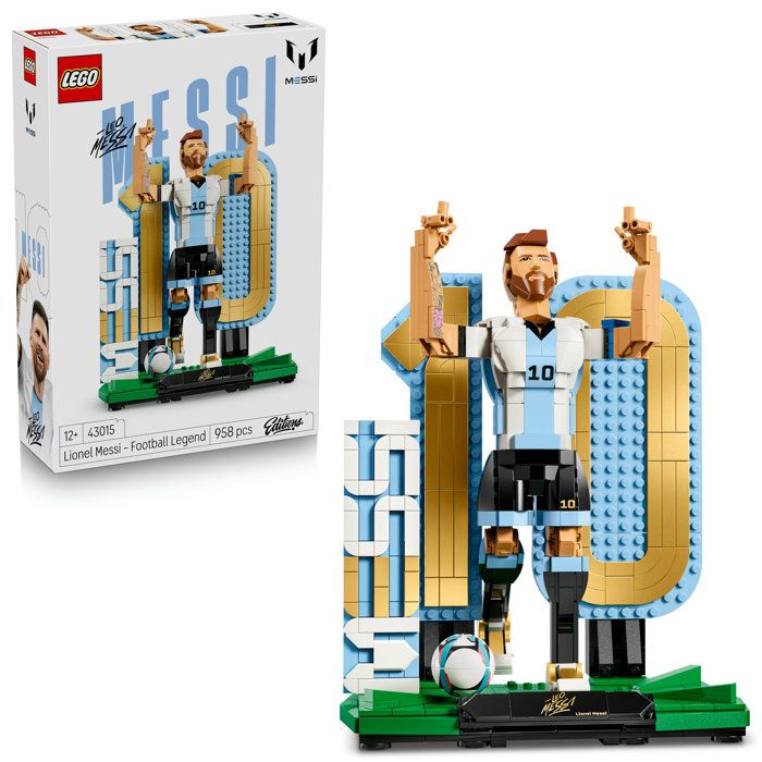 LEGO Editions Lionel Messi Légende du Foot 43015 - vue 10