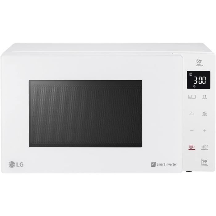 Micro-ondes LG NeoChef 23L - 1150W - Noir - Technologie Inverter Et Cuisson Vapeur - Tactile